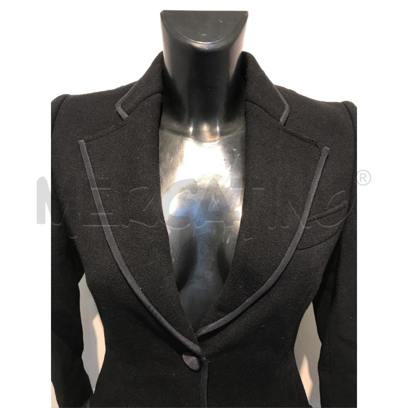 CAPPOTTO DONNA DOLCE & GABBANA NERO LANA SETA | Mercatino dell'Usato Moncalieri bengasi 3