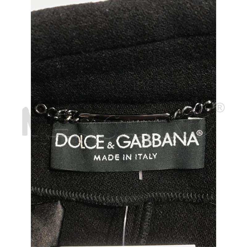 CAPPOTTO DONNA DOLCE & GABBANA NERO LANA SETA | Mercatino dell'Usato Moncalieri bengasi 5