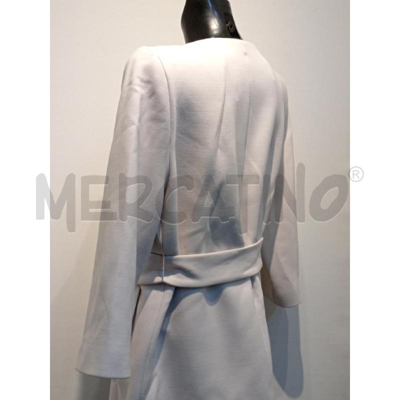 CAPPOTTO DONNA FLAVIO CASTELLANI PANNA CON CINTURA | Mercatino dell'Usato Moncalieri bengasi 3