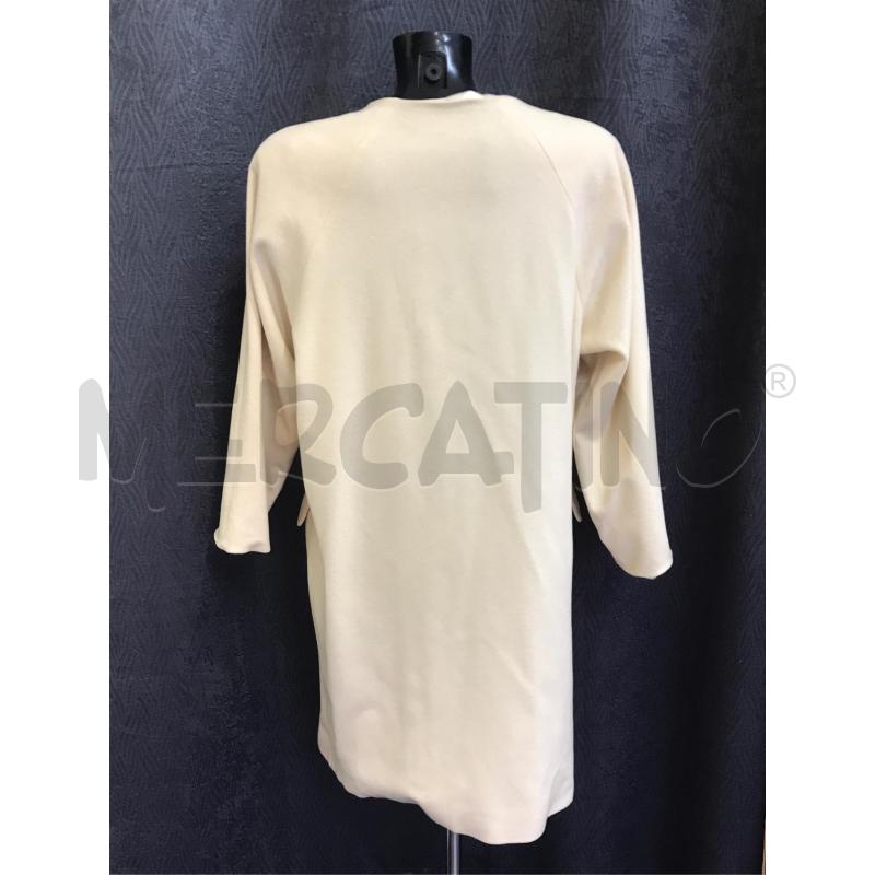 CAPPOTTO DONNA GIANNI VERSACE CREMA CON BOTTONI LOGATI | Mercatino dell'Usato Moncalieri bengasi 2
