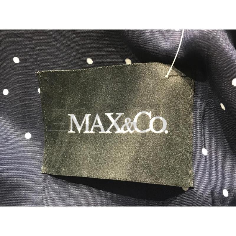 CAPPOTTO DONNA MAX MARA BLU CON CAPPUCCIO | Mercatino dell'Usato Moncalieri bengasi 5