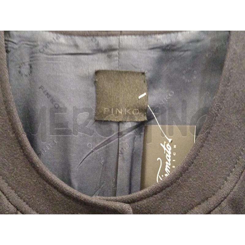 CAPPOTTO DONNA PINKO BLU  | Mercatino dell'Usato Moncalieri bengasi 5