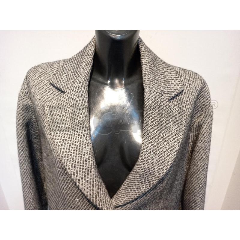 CAPPOTTO DONNA PINKO GRIGIO BRILLANTINI | Mercatino dell'Usato Moncalieri bengasi 3
