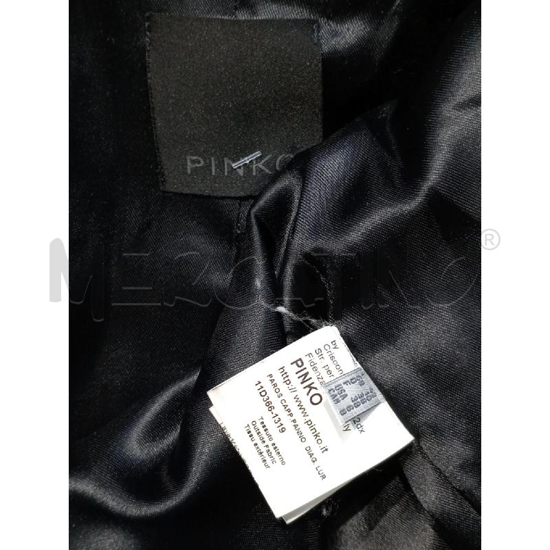 CAPPOTTO DONNA PINKO GRIGIO BRILLANTINI | Mercatino dell'Usato Moncalieri bengasi 5