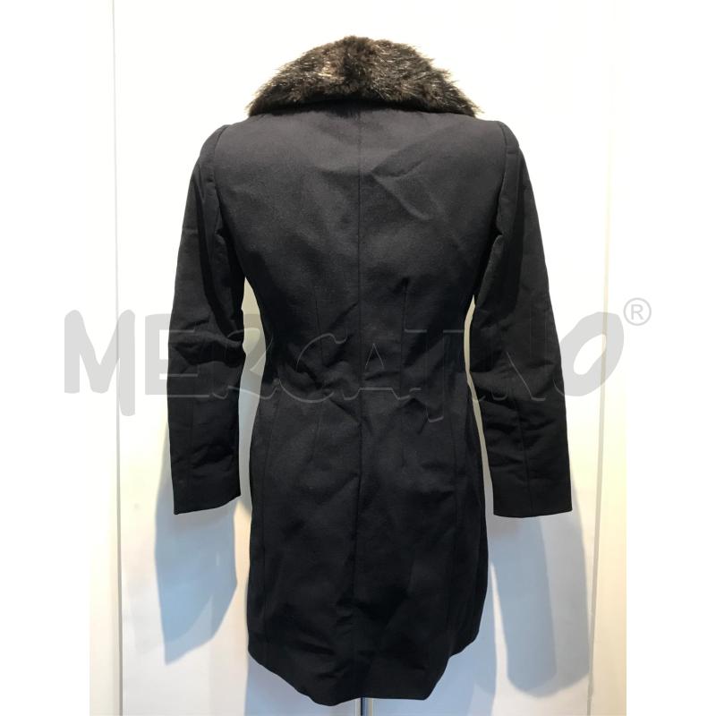 CAPPOTTO DONNA PRADA BLU COLLETTO PELO | Mercatino dell'Usato Moncalieri bengasi 2