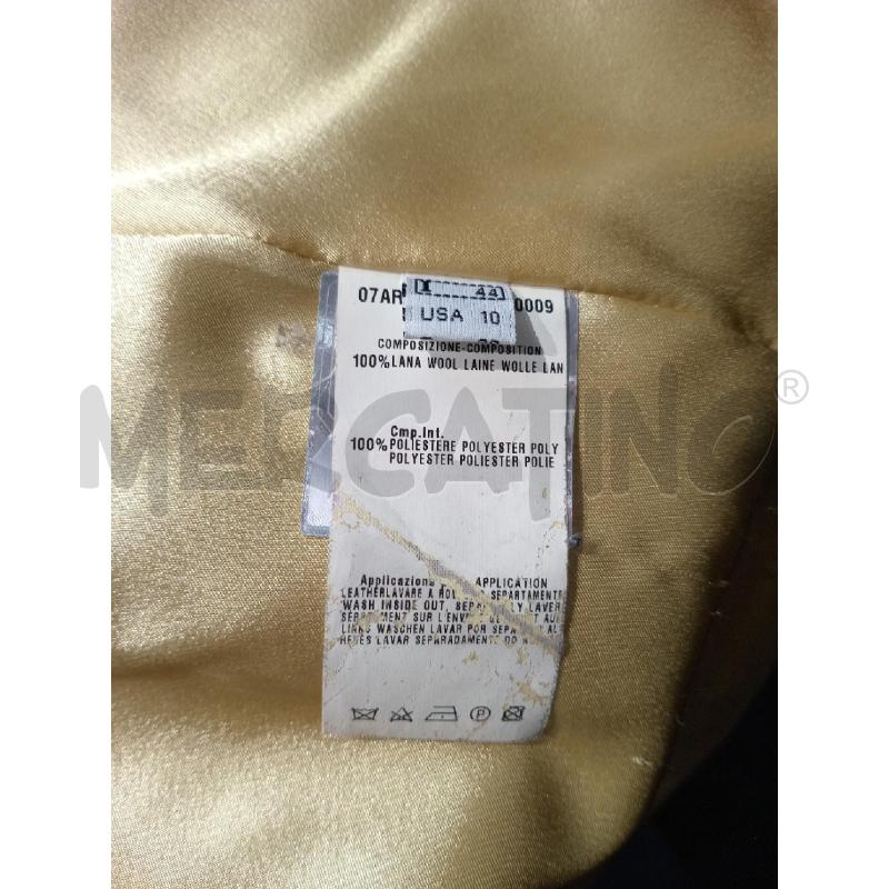 CAPPOTTO DONNA ROBERTA SCARPA ROSSO BORDO IN PELLE MARRONE | Mercatino dell'Usato Moncalieri bengasi 4