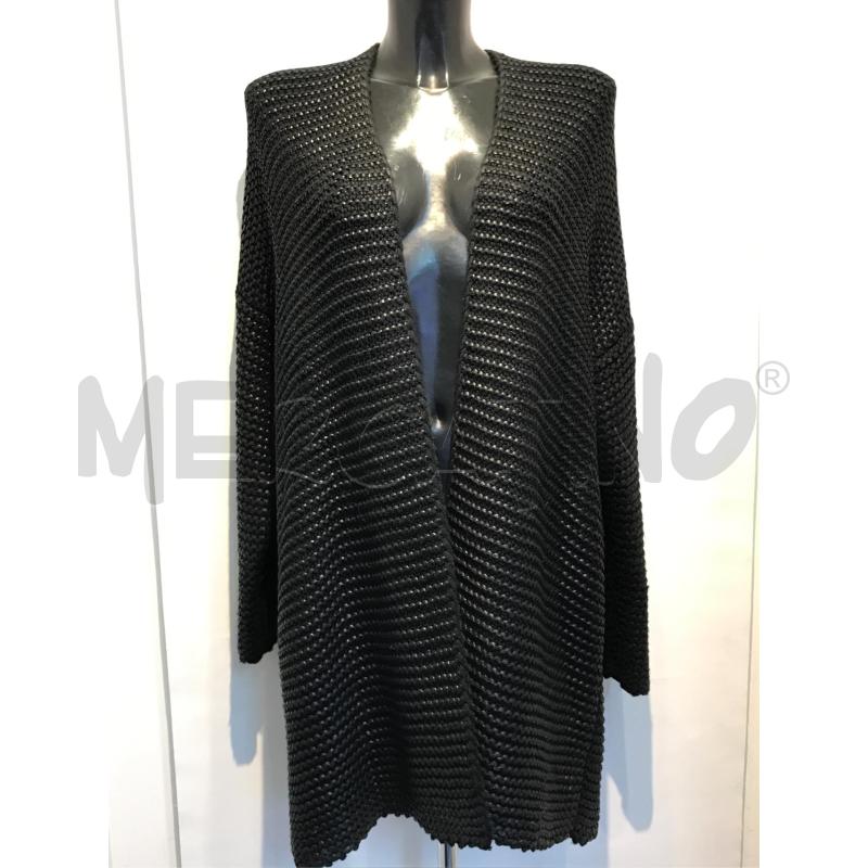 CAPPOTTO DONNA SUNCOO NERO LANA LUCIDO | Mercatino dell'Usato Moncalieri bengasi 1