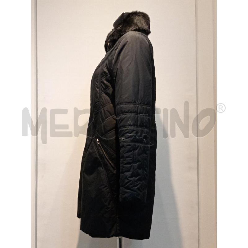 CAPPOTTO DONNA VERSACE NERO CON COLLO PELLICCIA | Mercatino dell'Usato Moncalieri bengasi 3