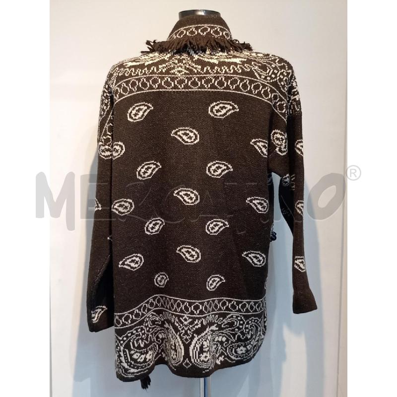 CARDIGAN DONNA COCOGIO MARRONE BIANCO | Mercatino dell'Usato Moncalieri bengasi 2