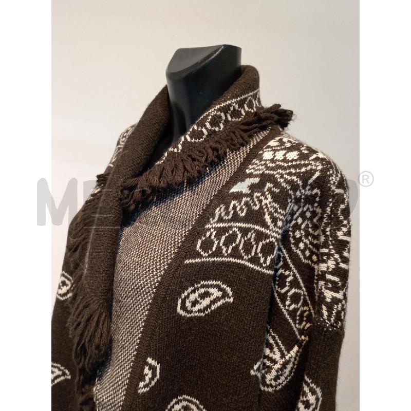 CARDIGAN DONNA COCOGIO MARRONE BIANCO | Mercatino dell'Usato Moncalieri bengasi 3