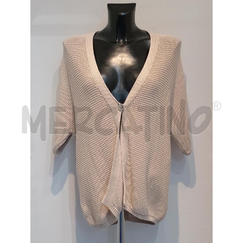 CARDIGAN DONNA ELENA MIRO' BEIGE COTONE | Mercatino dell'Usato Moncalieri bengasi 1