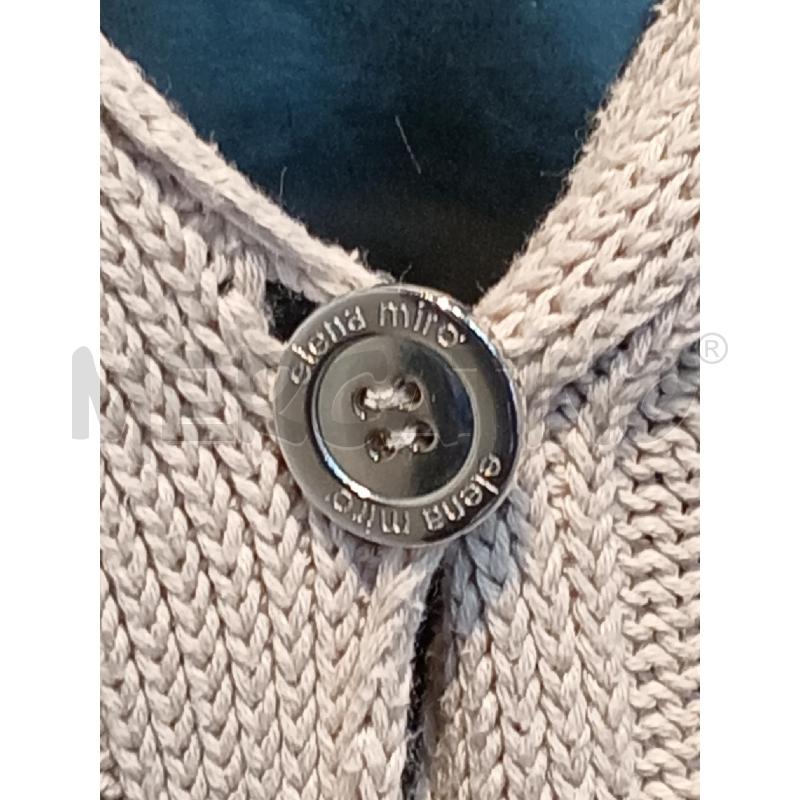 CARDIGAN DONNA ELENA MIRO' BEIGE COTONE | Mercatino dell'Usato Moncalieri bengasi 4