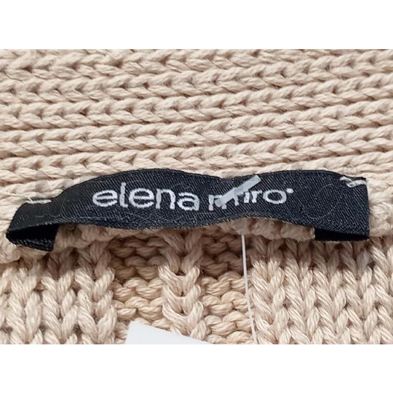 CARDIGAN DONNA ELENA MIRO' BEIGE COTONE | Mercatino dell'Usato Moncalieri bengasi 5