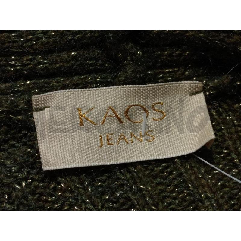 CARDIGAN DONNA KAOS VERDE LUREX | Mercatino dell'Usato Moncalieri bengasi 4