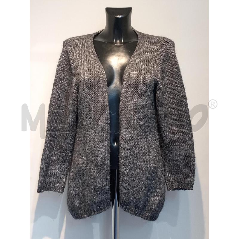 CARDIGAN DONNA LFDL GRIGIO LUREX | Mercatino dell'Usato Moncalieri bengasi 1