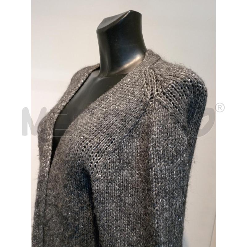 CARDIGAN DONNA LFDL GRIGIO LUREX | Mercatino dell'Usato Moncalieri bengasi 3