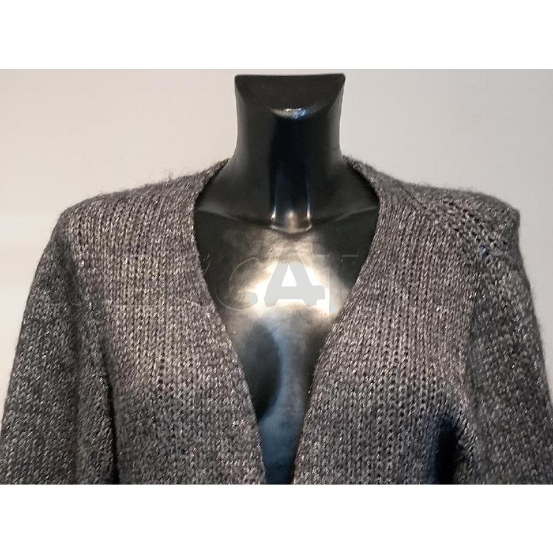 CARDIGAN DONNA LFDL GRIGIO LUREX | Mercatino dell'Usato Moncalieri bengasi 4