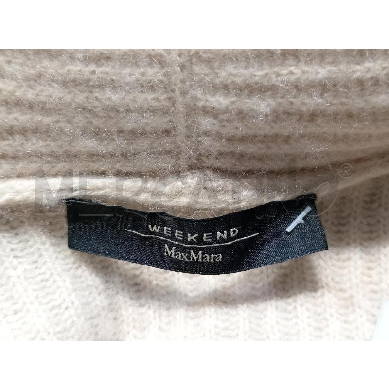 CARDIGAN DONNA MAX MARA BEIGE CORTO | Mercatino dell'Usato Moncalieri bengasi 4
