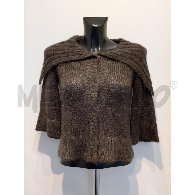 CARDIGAN DONNA MAX & CO MARRONE CON BOTTONI A PRESSIONE | Mercatino dell'Usato Moncalieri bengasi 1