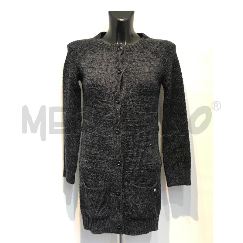 CARDIGAN DONNA PEPE JEANS BLU LUNGO  | Mercatino dell'Usato Moncalieri bengasi 1