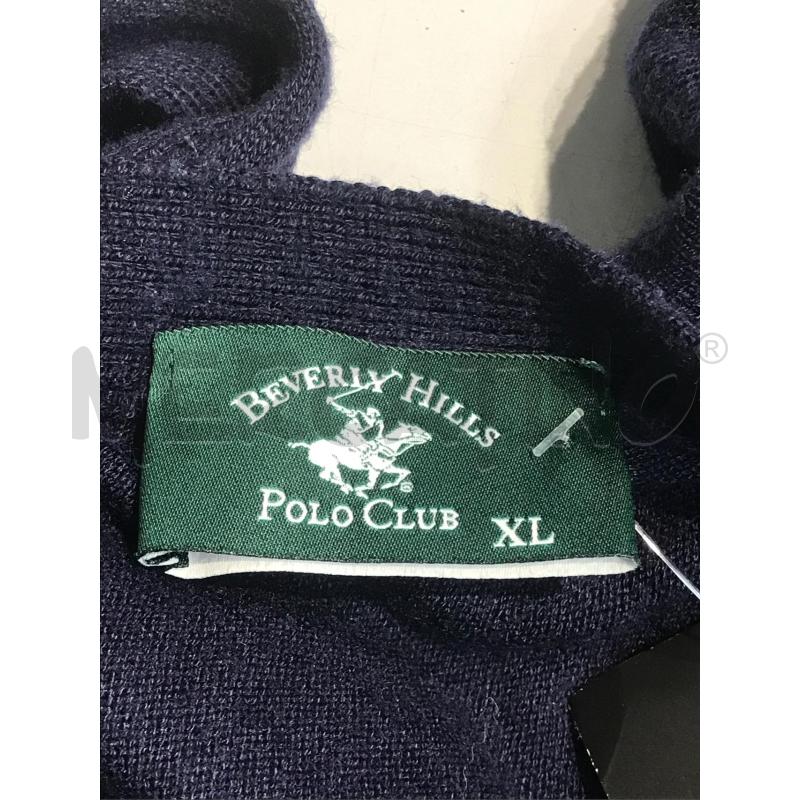 CARDIGAN DONNA POLO CLUB BLU CON LOGO  | Mercatino dell'Usato Moncalieri bengasi 5
