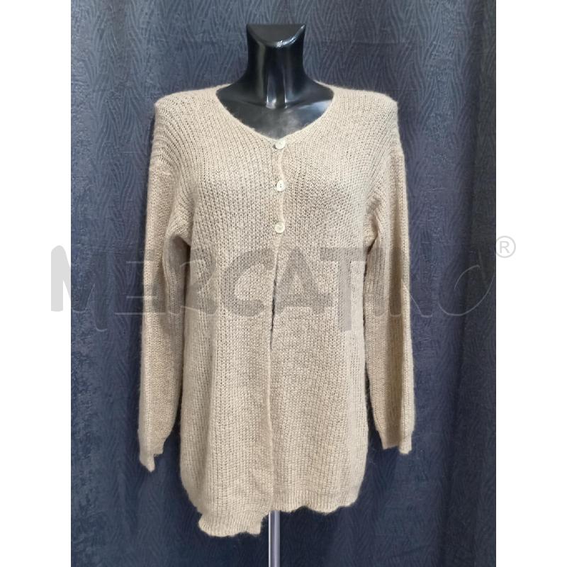 CARDIGAN DONNA TWINS BEIGE | Mercatino dell'Usato Moncalieri bengasi 1