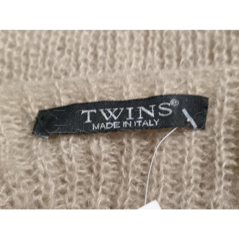 CARDIGAN DONNA TWINS BEIGE | Mercatino dell'Usato Moncalieri bengasi 5