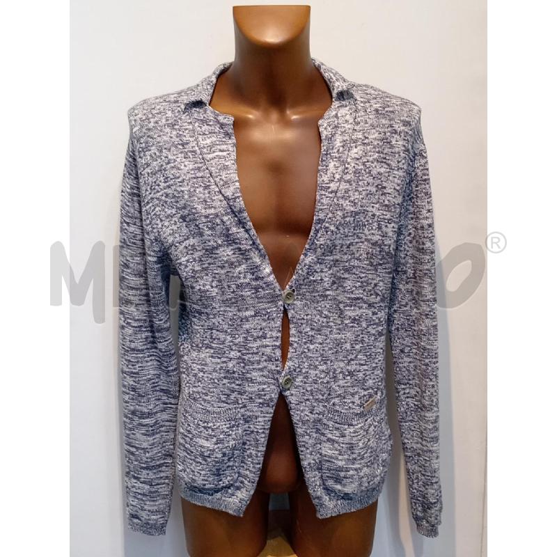 CARDIGAN UOMO GUESS MELANGE BIANCO BLU | Mercatino dell'Usato Moncalieri bengasi 1