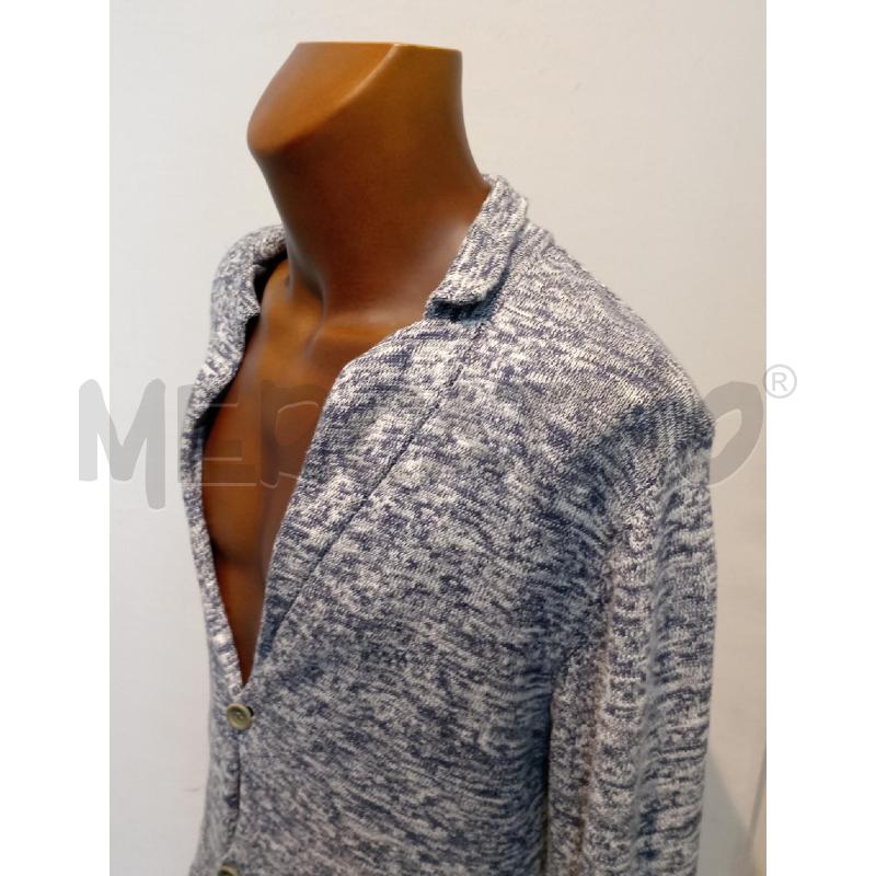 CARDIGAN UOMO GUESS MELANGE BIANCO BLU | Mercatino dell'Usato Moncalieri bengasi 2