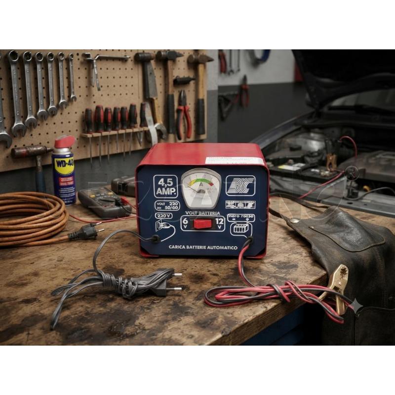 CARICA BATTERIA 6/12V 4.5 A | Mercatino dell'Usato Moncalieri bengasi 1