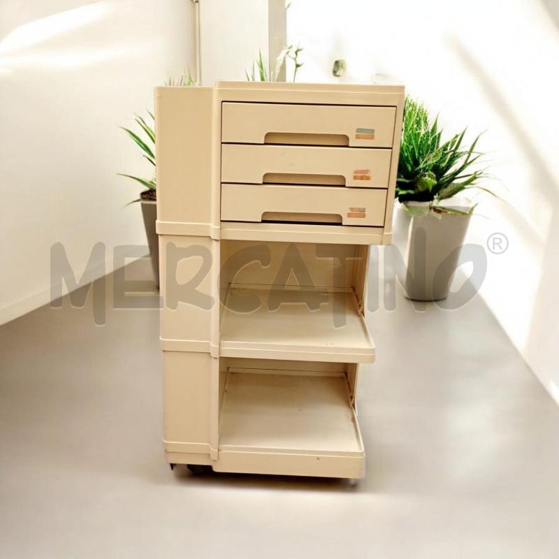 CARRELLO ARTISTI POLISTILE DESIGN GIOVANNI PELIS PER NEOLT VINTAGE NO CHIAVE  | Mercatino dell'Usato Moncalieri bengasi 1