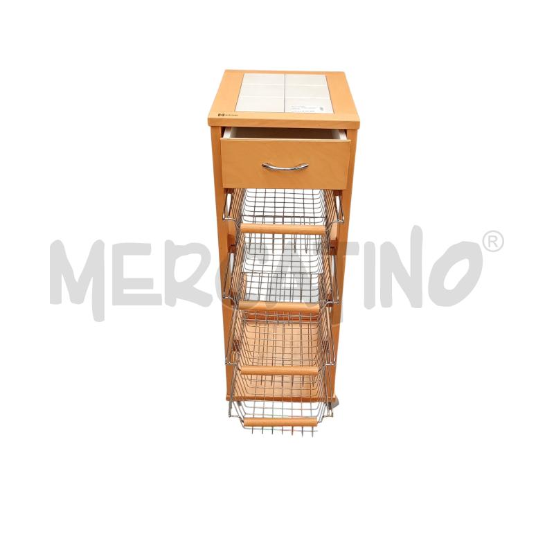 CARRELLO CON RIPIANI E RUOTE | Mercatino dell'Usato Moncalieri bengasi 2