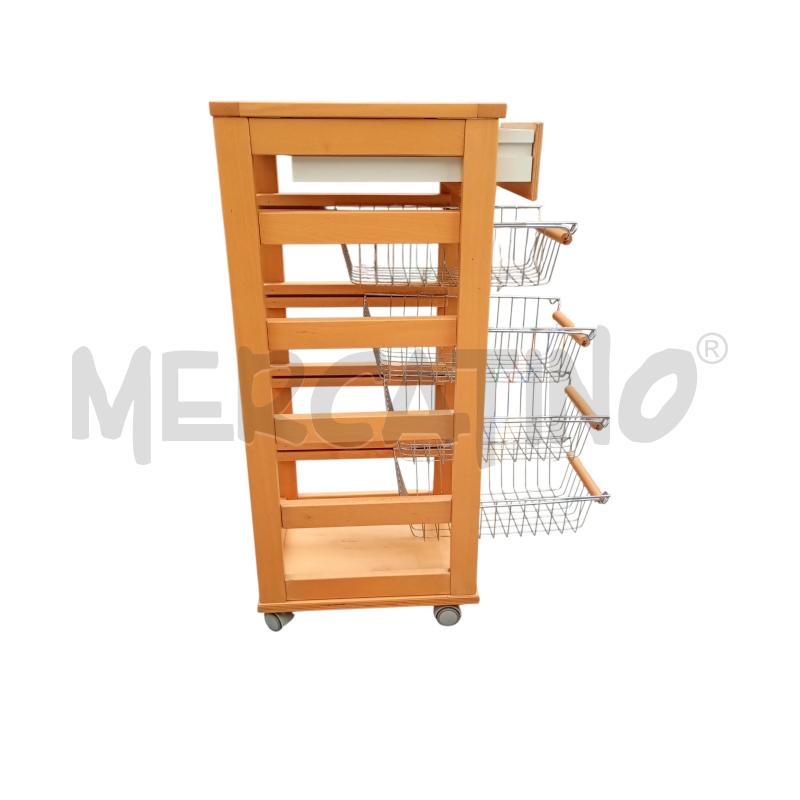CARRELLO CON RIPIANI E RUOTE | Mercatino dell'Usato Moncalieri bengasi 4