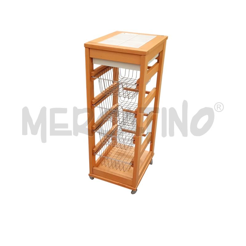 CARRELLO CON RIPIANI E RUOTE | Mercatino dell'Usato Moncalieri bengasi 5
