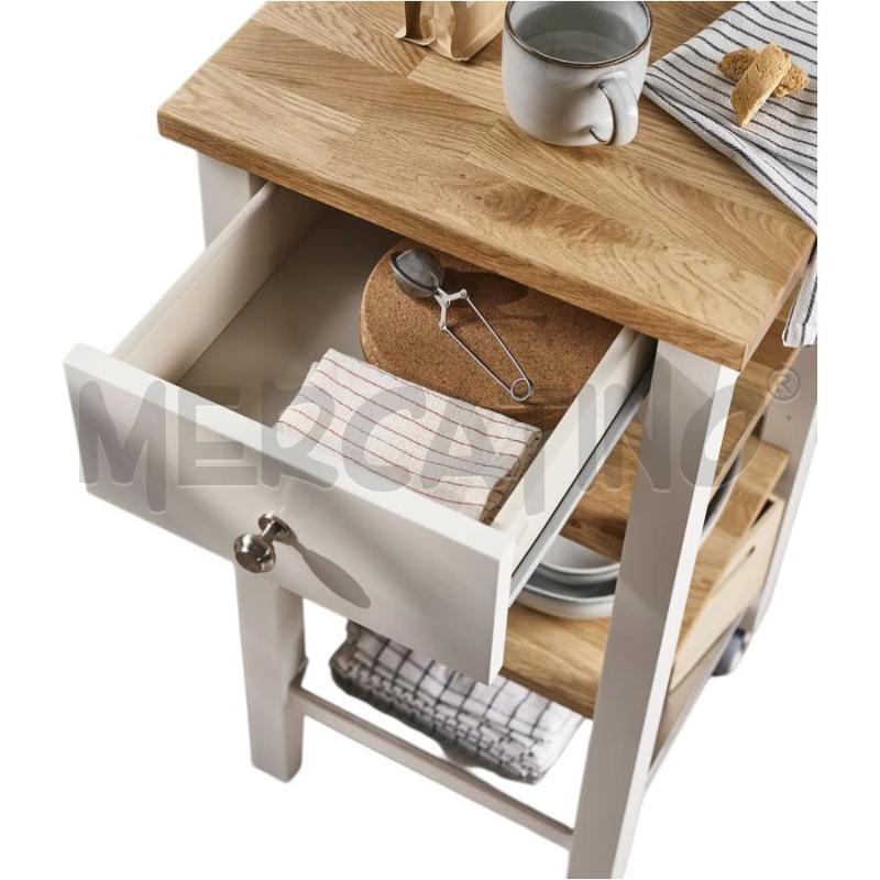 CARRELLO CUCINA SU RUOTE C/CASSETTO | Mercatino dell'Usato Moncalieri bengasi 4