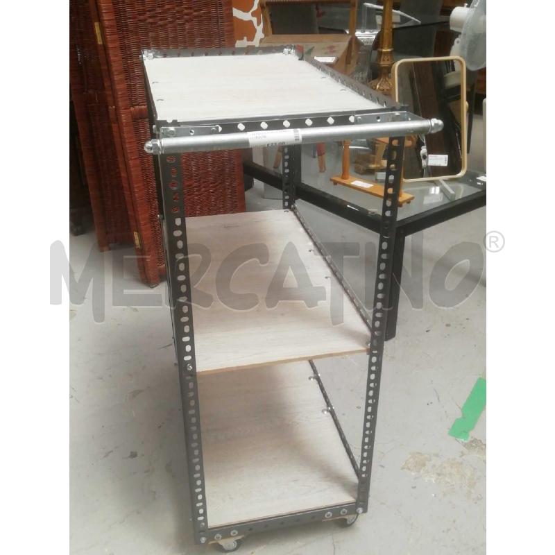 CARRELLO PORTA ATREZZI C/ RUOTE | Mercatino dell'Usato Moncalieri bengasi 3