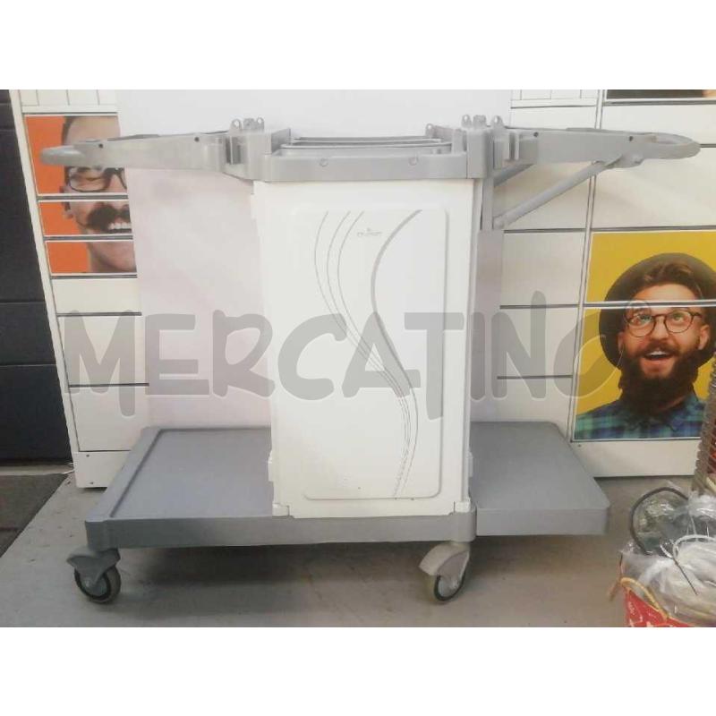 CARRELLO PULIZIE INDUSTRIALE FILMOP SENZA COPERCHI | Mercatino dell'Usato Moncalieri bengasi 1
