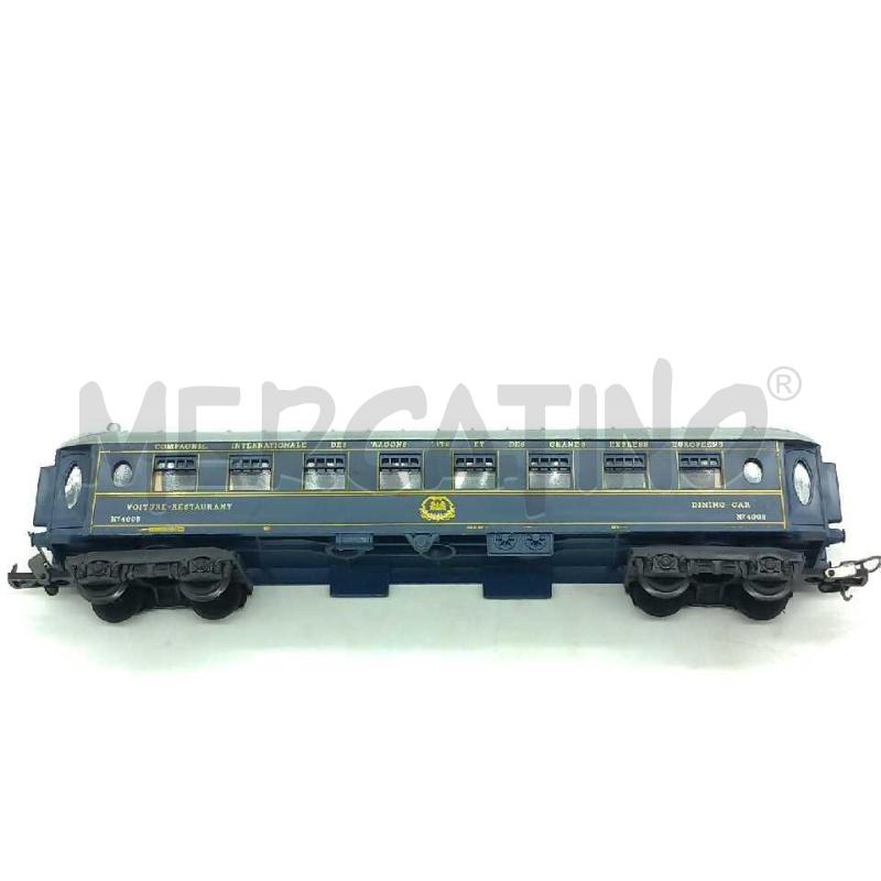 CARROZZA LIMA VOITURE RESTAURANT 4005 | Mercatino dell'Usato Moncalieri bengasi 4