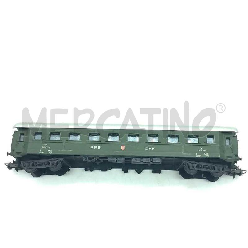 CARROZZA PASSEGGERI LIMA SBB CFF RAUCHER | Mercatino dell'Usato Moncalieri bengasi 3