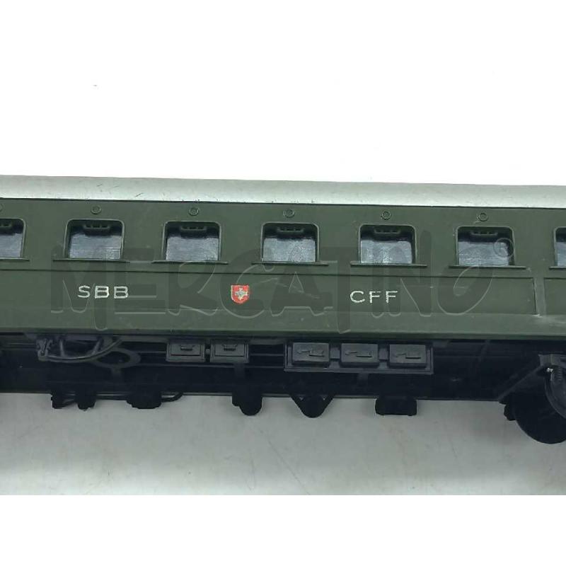 CARROZZA PASSEGGERI LIMA SBB CFF RAUCHER | Mercatino dell'Usato Moncalieri bengasi 4