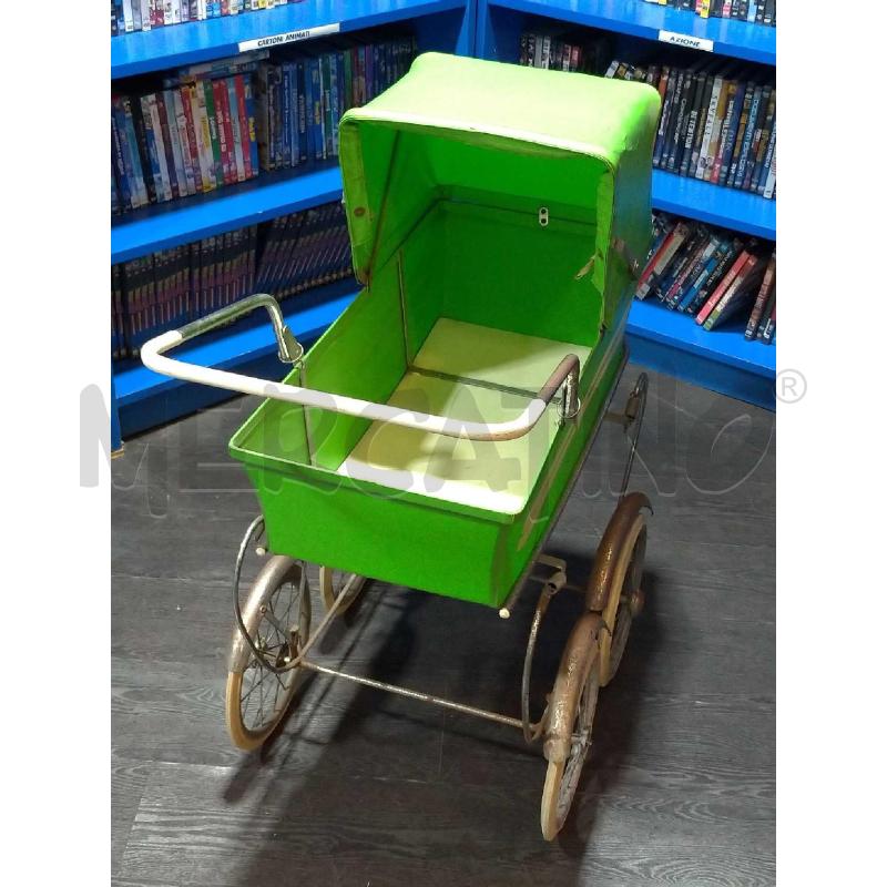 CARROZZINA VINTAGE PER BAMBOLE | Mercatino dell'Usato Moncalieri bengasi 4