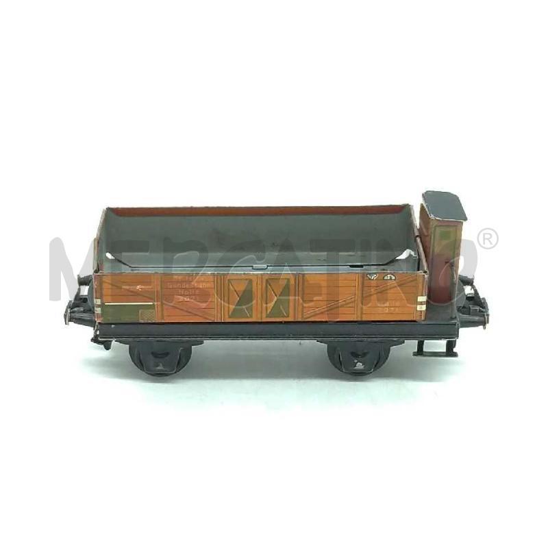 CARRO MERCI IN METALLO TRIX MODEL HALLE 2071 | Mercatino dell'Usato Moncalieri bengasi 1