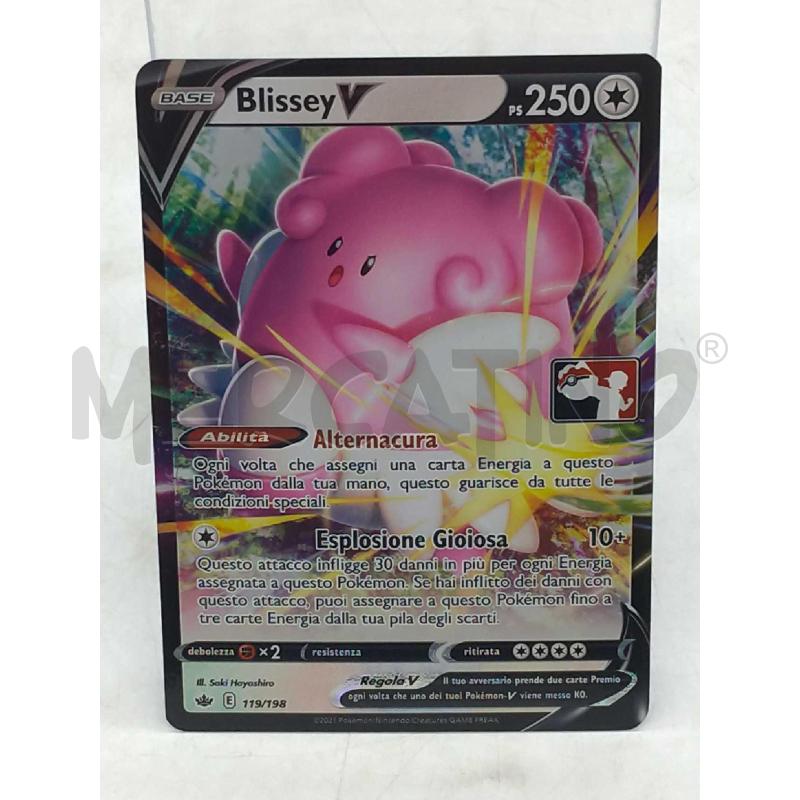 CARTA POKEMON BLISSEY V 119/198 | Mercatino dell'Usato Moncalieri bengasi 1