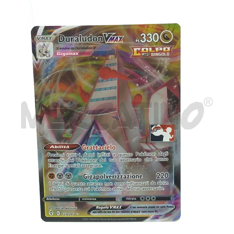CARTA POKEMON DURALUDON VMAX 123/203 | Mercatino dell'Usato Moncalieri bengasi 1