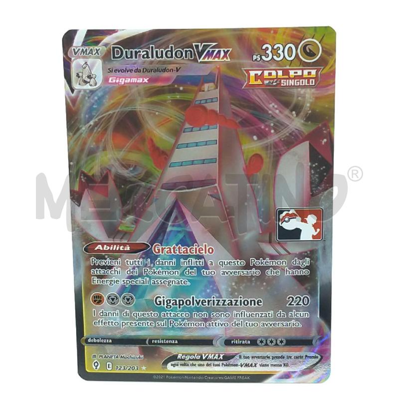 CARTA POKEMON DURALUDON VMAX 123/203 | Mercatino dell'Usato Moncalieri bengasi 2