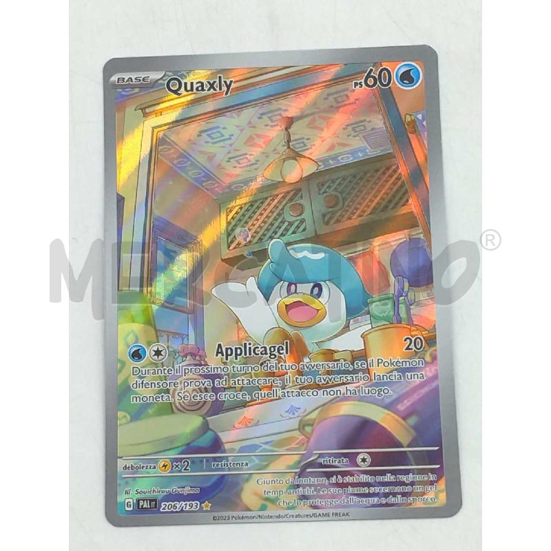 CARTA POKEMON QUAXLY PAL 206/193 2023 | Mercatino dell'Usato Moncalieri bengasi 1