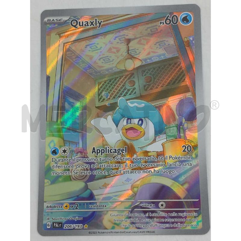 CARTA POKEMON QUAXLY PAL 206/193 2023 | Mercatino dell'Usato Moncalieri bengasi 2