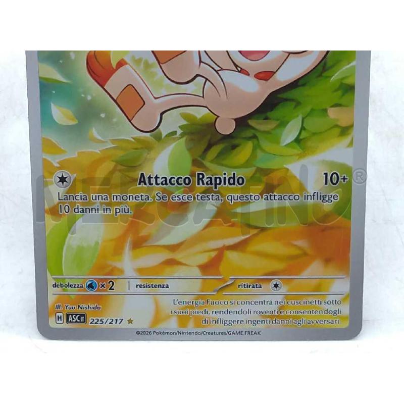 CARTA POKEMON SCORBUNNY 225/217 | Mercatino dell'Usato Moncalieri bengasi 4