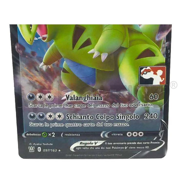 CARTA POKEMON TYRANITAR V 097/163 | Mercatino dell'Usato Moncalieri bengasi 4