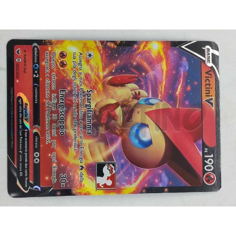CARTA POKEMON VICTINI V 025/202 | Mercatino dell'Usato Moncalieri bengasi 4